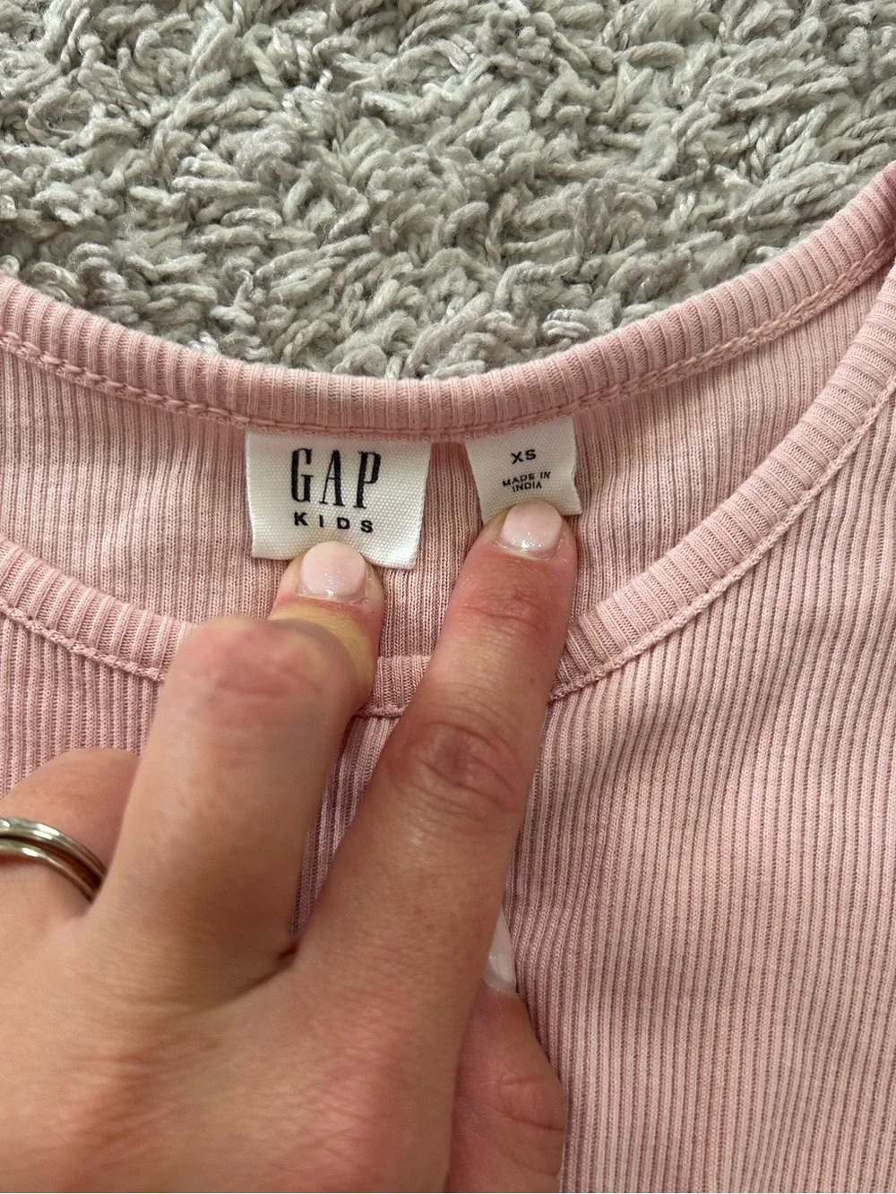 Gap Kids XS pale pink bubble dress